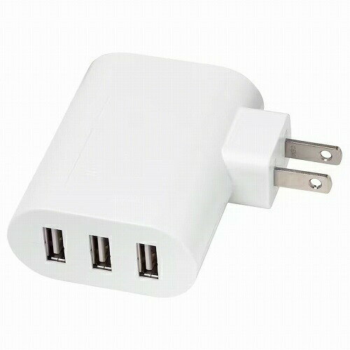 【あす楽】IKEA イケア USB充電器 3ポート ホワイト