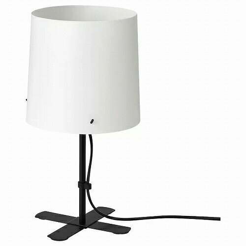 【あす楽】IKEA イケア テーブルランプ ブラック ホワイト 31cm m30504565 BARLAST バルラスト ライト 照明器具 デスクライト テーブルライト おしゃれ シンプル 北欧 かわいい リビング