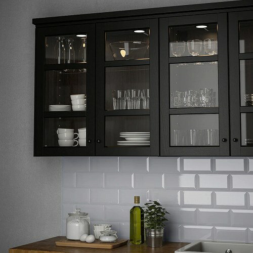 IKEA イケア LEDスポットライト 調光可能 ブラック 黒 m40477057 MITTLED ミットレド インテリア 照明器具 ランプ キッチンライト ベースライト おしゃれ シンプル 北欧 かわいい