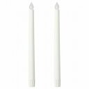 IKEA イケア LEDキャンドル ホワイト 室内用 28cm m40520471 ADELLOVTRAD エーデロヴトレード ライト 照明器具 インテリアライト キャンドルライト おしゃれ シンプル 北欧 かわいい 雑貨