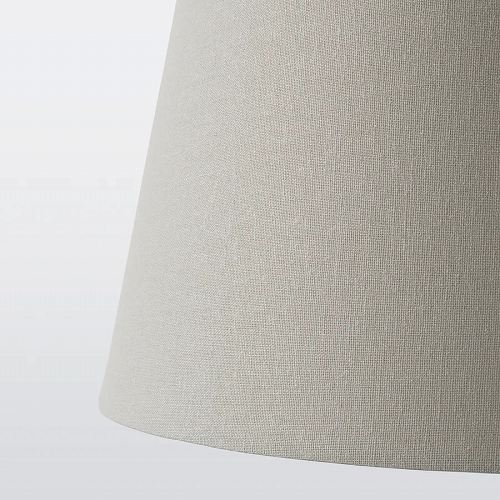 IKEA イケア ランプシェード ライトグレー 19cm m80509551 SKOTTORP スコットルプ インテリア ライト 照明器具部品 おしゃれ シンプル 北欧 かわいい