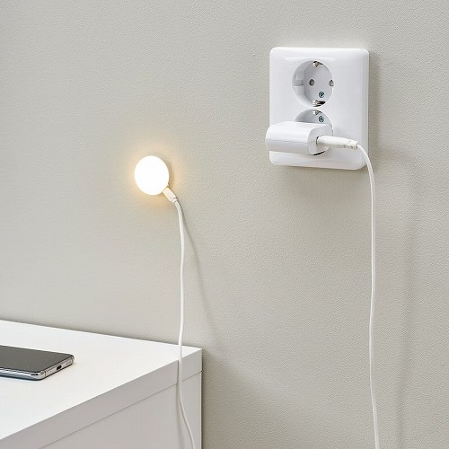 【あす楽】IKEA イケア LEDスポットライト ホワイト m00543163 KAPPLAKE カップラーケ インテリア led ライト 照明器具 天井照明 部分照明 おしゃれ シンプル 北欧 かわいい