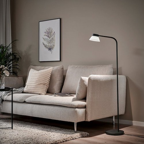 IKEA イケア フロア 読書 ランプ ブラック ホワイト m20573352 SAMBORD サムボールド インテリア ライト 照明器具 フロアスタンド ランプ おしゃれ シンプル 北欧 かわいい