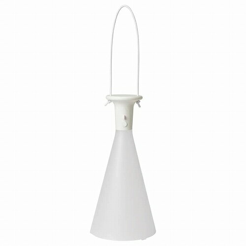 IKEA (イケア)の【あす楽】IKEA イケア LEDテーブルランプ 電池式 屋外用 円錐形 ホワイト 26cm m50571889 SOLVINDEN ソルヴィンデン インテリア 寝具 収納 ライト 照明器具 デスクライト テーブルランプ おしゃれ シンプル 北欧 かわいい(ライト・照明)