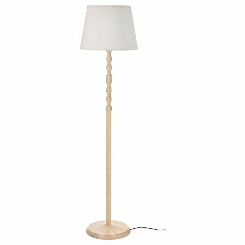 IKEA (イケア)の【あす楽】IKEA イケア フロアランプ アッシュ ホワイト 150cm m90559263 KINNAHULT シンナフルト インテリア 寝具 収納 ライト 照明器具 フロアスタンド ランプ おしゃれ シンプル 北欧 かわいい(ライト・照明)