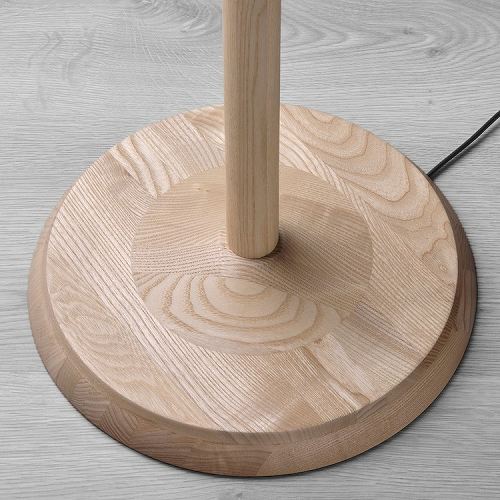 IKEA イケア フロアランプ アッシュ ホワイト 150cm m90559263 KINNAHULT シンナフルト インテリア 寝具 収納 ライト 照明器具 フロアスタンド ランプ おしゃれ シンプル 北欧 かわいい