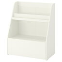 IKEA イケア ブックディスプレイ 収納付き ホワイト m40598101 BERGIG ベリグ インテリア 寝具 収納 子供部屋用インテリア 寝具 収納 その他 おしゃれ シンプル 北欧 かわいい
