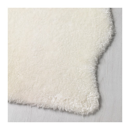 【あす楽】IKEA イケア ラグ ホワイト 白 55x85cm z80420243 TOFTLUND トフトルンド インテリア カーペット マット 畳 絨毯 おしゃれ シンプル 北欧 かわいい リビング クッション
