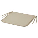 IKEA イケア チェアパッド グレーベージュ 室内 屋外用 34x34x1.0cm m40484661 BRAMON クッション 座布団 おしゃれ シンプル ...
