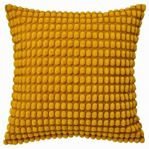 【あす楽】【カバーのみ】IKEA イケア クッションカバー イエロー 50x50cm m10543011 SVARTPOPPEL スヴァルトポッペル インテリア クッション 座布団 カバー おしゃれ シンプル 北欧 かわいい