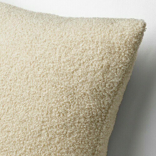 【カバーのみ】IKEA イケア クッションカバー ライトベージュ 50x50cm m30531007 KRYDDBUSKE クリッドブスケ インテリア クッション 座布団 カバー おしゃれ シンプル 北欧 かわいい [3]