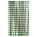 IKEA イケア カーテン 1枚 グリーン ホワイト ブラック 300x250cm m30556111 GLANSHAGTORN グランスハグトルン インテリア...
