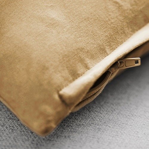 【カバーのみ】IKEA イケア クッションカバー ベージュイエロー 50x50cm m00590913 SANELA サネーラ