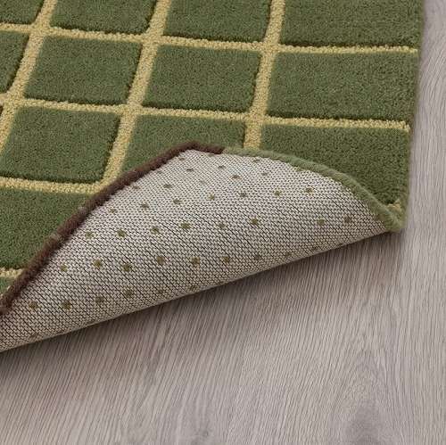 IKEA イケア 玄関マット 室内用 グリーン 40x60cm m70561785 POSTKONTOR ポストコントール インテリア 寝具 収納 カーペット マット 畳 マット 玄関マット おしゃれ シンプル 北欧 かわいい