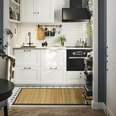 IKEA イケア ラグ 竹 45x180cm m60608967 BLANGSLEV ブラングスレヴ インテリア 寝具 収納 カーペット マット 畳 カーペット ラグ おしゃれ シンプル 北欧 かわいい