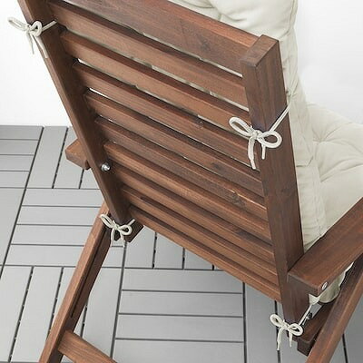 IKEA イケア シート 背もたれ クッション 屋外用 ライトグレーベージュ 116x45cm m80547242 KUDDARNA クッダルナ インテリア クッション 座布団 おしゃれ シンプル 北欧 かわいい