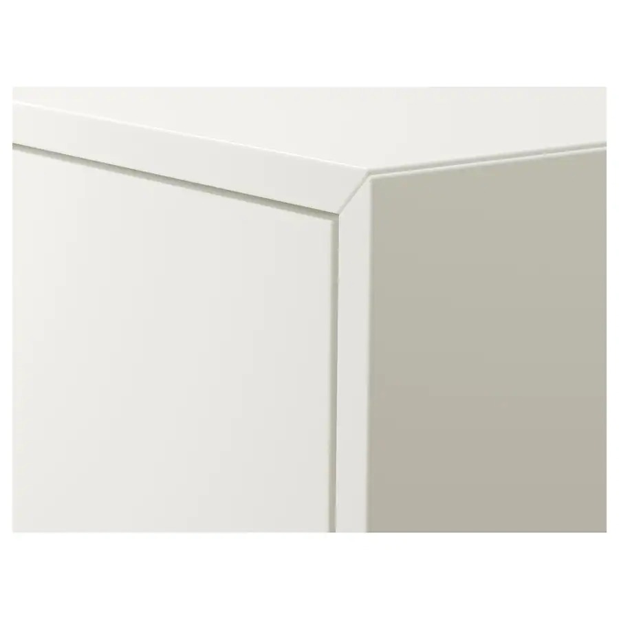 IKEAイケアEKETキャビネット扉2棚板2付きホワイト白b10334606
