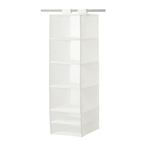 【あす楽】IKEA イケア SKUBB スクッブ 収納 6コンパートメント ホワイト 白 80245881 幅35 奥行き45 高さ125cm 日用品雑貨 生活雑貨 収納用品 衣類収納ボックス 収納ケース おしゃれ シンプル…