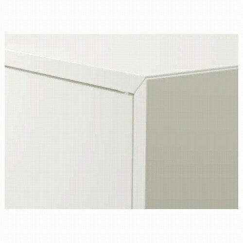 【あす楽】IKEA イケア キャビネット 扉2 棚板1付き ホワイト 白 70x35x70cm b80333953 EKET エーケト インテリア 収納家具 おしゃれ シンプル 北欧 かわいい