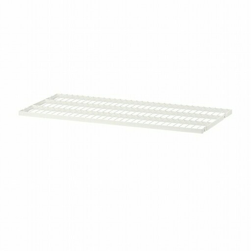 IKEA (イケア)の【あす楽】IKEA イケア ワイヤーシェルフ ホワイト 白 80x40cm n90453577 BOAXEL ボーアクセル 収納家具 クローゼット ワードローブ おしゃれ シンプル 北欧 かわいい ベッド(リビング収納)