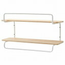 【あす楽】IKEA イケア ウォールシェルフ トロフィー用 ホワイト バーチ 50x30cm m00504232 SPORTSLIG スポッツリグ インテリア 収納家具 ウォールシェルフ おしゃれ シンプル 北欧 かわいい オフィス