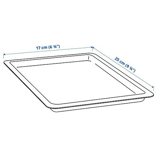 【あす楽】IKEA イケア ふた ブラック 25x17cm m20440767 UPPSNOFSAD ウップスノフサド 日用品雑貨 生活雑貨 収納用品 おしゃれ シンプル 北欧 かわいい