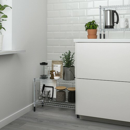 IKEA イケア シェルフユニット 亜鉛メッキ 60x25x40cm m40483077 OMAR オマル インテリア 収納家具 シェルフ おしゃれ シンプル 北欧 かわいい