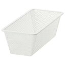 IKEA イケア メッシュバスケット ホワイト 25x51x15cm m40431309 JONAXEL ヨナクセル 日用品雑貨 生活雑貨 収納用品 かご おしゃれ シンプル 北欧 かわいい