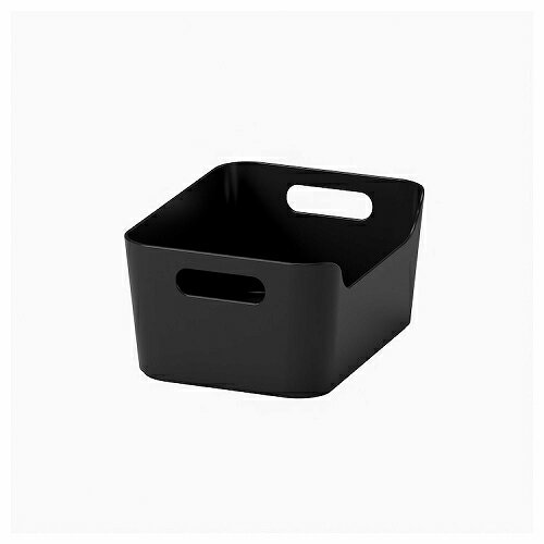 【あす楽】IKEA イケア ボックス チャコール 24x17cm m20504052 UPPDATERA ウップダテラ インテリア 寝具 収納 収納家具 押入れ収納 収納ケース ボックス おしゃれ シンプル 北欧 かわいい