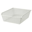 IKEA イケア メッシュバスケット ホワイト 50x58cm m40400765 KOMPLEMENT コムプレメント 日用品雑貨 生活雑貨 収納用品 かご バスケット おしゃれ シンプル 北欧 かわいい