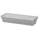 IKEA イケア メッシュバスケット ダークグレー 100x35cm m90400758 KOMPLEMENT コムプレメント 日用品雑貨 生活雑貨 収納用品 かご バスケット おしゃれ シンプル 北欧 かわいい(3)