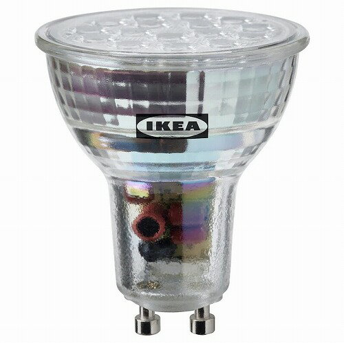 IKEA (イケア)の【あす楽】IKEA イケア LED電球 GU10 600ルーメン 調光可能 m60548412 SOLHETTA ソールヘッタ ライト 照明器具 電球 おしゃれ シンプル 北欧 かわいい(ライト・照明)
