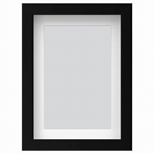 IKEA (イケア)のIKEA イケア フレーム ブラック 13x18cm m00550035 RODALM ローダルム インテリア 寝具 収納 インテリア小物 置物 フォトフレーム おしゃれ シンプル 北欧 かわいい(インテリア雑貨)