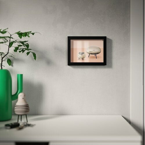 IKEA イケア フレーム ブラック 13x18cm m00550035 RODALM ローダルム インテリア 寝具 収納 インテリア小物 置物 フォトフレーム おしゃれ シンプル 北欧 かわいい