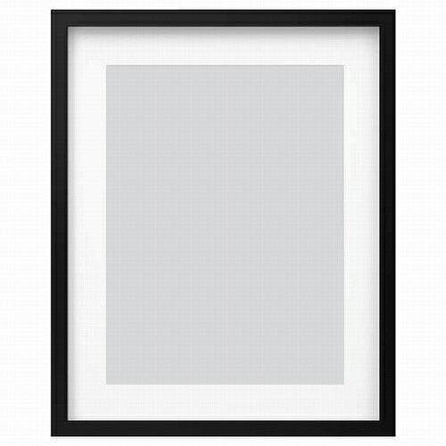 IKEA (イケア)の【あす楽】IKEA イケア フレーム ブラック 40x50cm m00550097 RODALM ローダルム インテリア 寝具 収納 インテリア小物 置物 フォトフレーム おしゃれ シンプル 北欧 かわいい(インテリア雑貨)