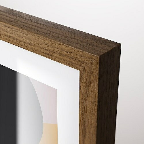 IKEA イケア フレーム ウォールナット調 40x50cm m00550101 RODALM ローダルム インテリア 寝具 収納 インテリア小物 置物 フォトフレーム おしゃれ シンプル 北欧 かわいい