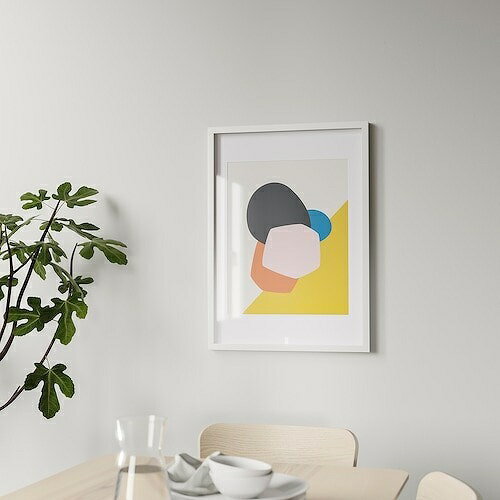 IKEA イケア フレーム ホワイト 50x70cm m30550109 RODALM ローダルム インテリア 寝具 収納 インテリア小物 置物 フォトフレーム おしゃれ シンプル 北欧 かわいい