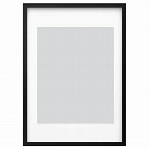 IKEA (イケア)の【あす楽】IKEA イケア フレーム ブラック 50x70cm m40550104 RODALM ローダルム インテリア 寝具 収納 インテリア小物 置物 フォトフレーム おしゃれ シンプル 北欧 かわいい(インテリア雑貨)