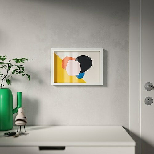 IKEA イケア フレーム ホワイト 21x30cm m50550047 RODALM ローダルム インテリア 寝具 収納 インテリア小物 置物 フォトフレーム おしゃれ シンプル 北欧 かわいい