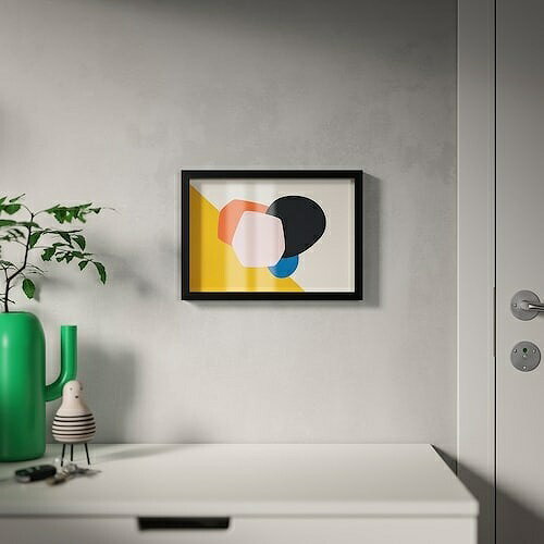 IKEA イケア フレーム ブラック 21x30cm m60550042 RODALM ローダルム インテリア 寝具 収納 インテリア小物 置物 フォトフレーム おしゃれ シンプル 北欧 かわいい