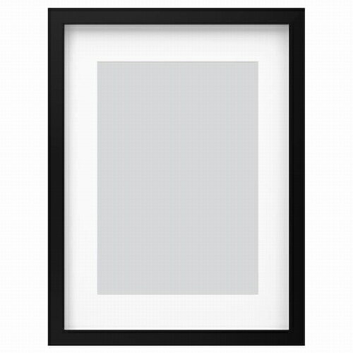 IKEA (イケア)の【あす楽】IKEA イケア フレーム ブラック 30x40cm m60550056 RODALM ローダルム インテリア 寝具 収納 インテリア小物 置物 フォトフレーム おしゃれ シンプル 北欧 かわいい(インテリア雑貨)