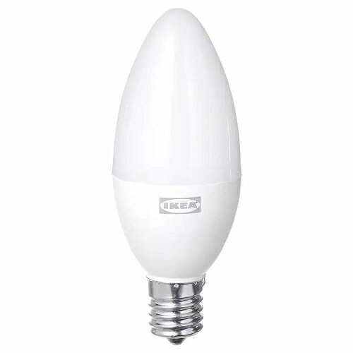 IKEA (イケア)の【あす楽】IKEA イケア LED電球 E17 440ルーメン スマート ワイヤレス調光 ホワイトスペクトラム シャンデリア m70545516 TRADFRI トロードフリ インテリア 寝具 収納 ライト 照明器具 電球 LED電球 おしゃれ シンプル 北欧 かわいい(ライト・照明)