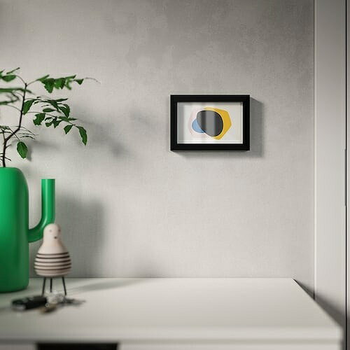 IKEA イケア フレーム ブラック 10x15cm m70550027 RODALM ローダルム インテリア 寝具 収納 インテリア小物 置物 フォトフレーム おしゃれ シンプル 北欧 かわいい