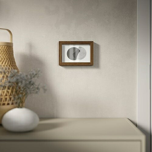 IKEA イケア フレーム ウォールナット調 10x15cm m90550031 RODALM ローダルム インテリア 寝具 収納 インテリア小物 置物 フォトフレーム おしゃれ シンプル 北欧 かわいい