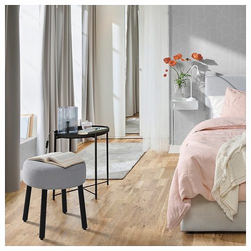 IKEA イケア プーフ ディセロード グレー 47x47cm m00572768 MORTFORS モルトフォルス インテリア 家具 収納 ソファ ソファベッド オットマン おしゃれ シンプル 北欧 かわいい