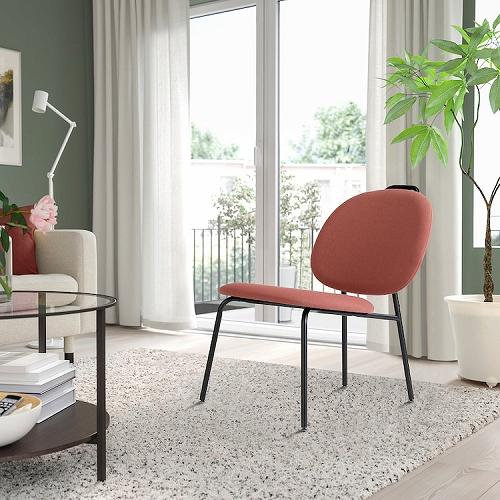 IKEA イケア イージーチェア ディセロード レッド m10588844 GAVLE ジェーブレ インテリア 家具 イス 椅子 チェア ラウンジチェア パーソナルチェア おしゃれ シンプル 北欧 かわいい