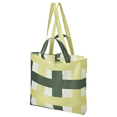 IKEA イケア エコバッグ ホワイト マルチカラー 45x36cm m50588776 SKYNKE スキンケ バッグ 小物 ブランド雑貨 バッグ エコバッグ おしゃれ シンプル 北欧 かわいい