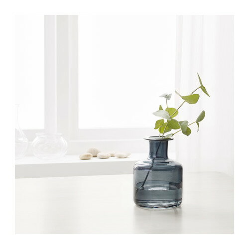 IKEA イケア 花瓶 グレー 高さ17cm z40392652 PEPPARKORN ペッパルコルン インテリア雑貨 インテリア小物 置物 フラワーベース おしゃれ シンプル 北欧 かわいい