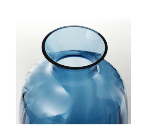 【あす楽】IKEA イケア 花瓶 ブルー 青 高さ21cm n10442192 TONSATTA トンセッタ インテリア雑貨 インテリア小物 置物 フラワーベース おしゃれ シンプル 北欧 かわいい