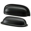IKEA イケア カップハンドル ブラック 黒 89mm 2ピース n10347524 ENERYDA 収納家具用部品 おしゃれ シンプル 北欧 かわいい 雑貨 部品